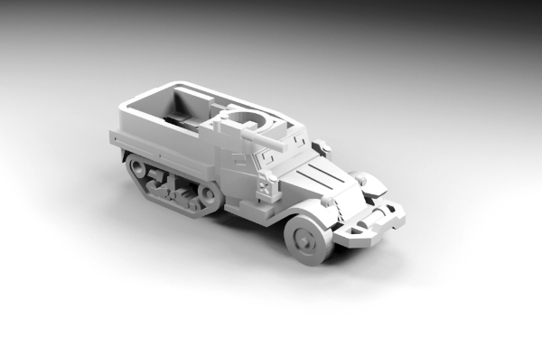 Picture of 1:144 Scale - M5A1 Halftrack - Winch