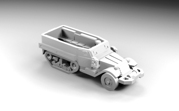 Picture of 1:160 Scale - M5 Halftrack - Winch