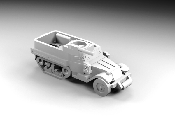 Picture of 1:200 Scale - M9A1 Halftrack - Roller