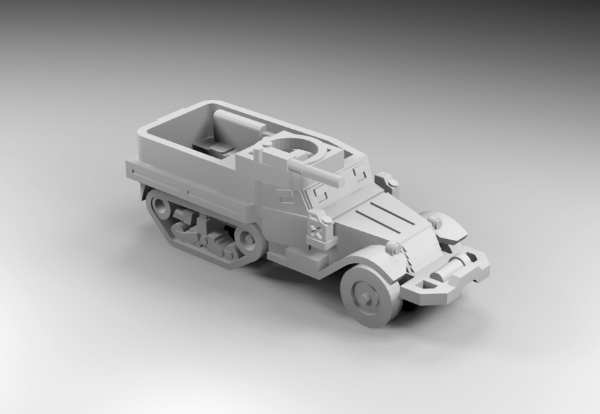 Picture of 1:200 Scale - M9A1 Halftrack - Winch