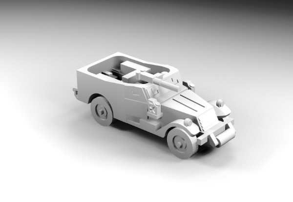 Picture of 1:200 Scale - M3A1 Scoutcar