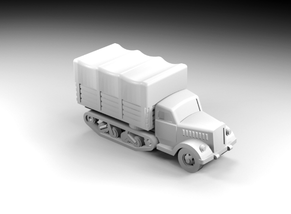 Picture of 1:144 Scale - Opel Blits - 3T - Maultier - Covered