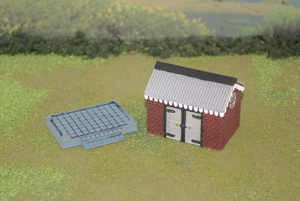 Picture of 1:72 Scale - Storage Shed - Plain Base