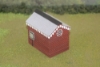 Picture of 1:72 Scale - Storage Shed - Brick - Brick Base