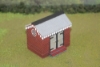 Picture of 1:72 Scale - Storage Shed - Brick - Brick Base