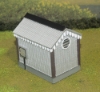 Picture of 1:56 Scale - Storage Shed - Corrugated Iron - Plain Base