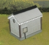 Picture of 1:56 Scale - Storage Shed - Corrugated Iron - Plain Base