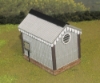 Picture of 1:56 Scale - Storage Shed - Corrugated Iron - Stone Base