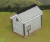 Picture of 1:56 Scale - Storage Shed - Corrugated Iron - Stone Base