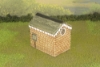 Picture of 1:56 Scale - Storage Shed - Stone - Stone Base