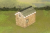 Picture of 1:56 Scale - Storage Shed - Stone - Stone Base