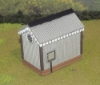 Picture of 1:35 Scale - Storage Shed - Corrugated Iron - Wood Base