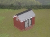 Picture of 1:35 Scale - Storage Shed - Brick - Wood Base