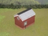 Picture of 1:35 Scale - Storage Shed - Brick - Wood Base
