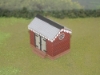 Picture of 1:35 Scale - Storage Shed - Brick - Wood Base