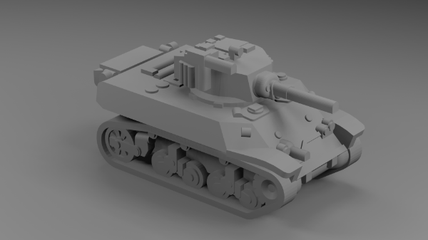Picture of 1:144 Scale - Stuart M3A3 