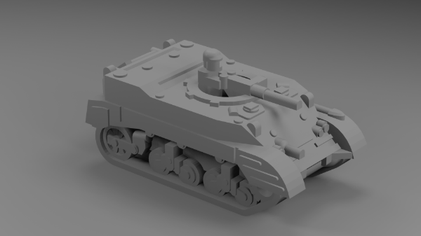 Picture of 1:160 Scale - Stuart M5 - Recce - Full Guard