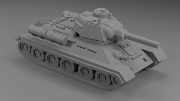 Picture of 1:160 Scale - T-34-76 - 1944 - Hex Turret