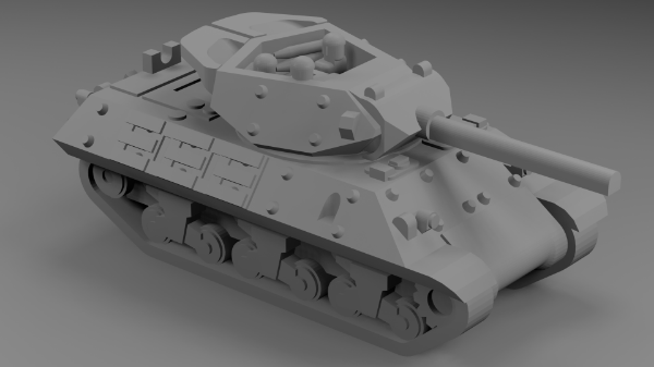 Picture of 1:200 Scale - M10GMC - Late Turret