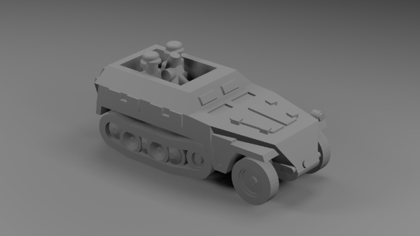 Picture of 1:200 Scale - SDKFZ 250 - B7