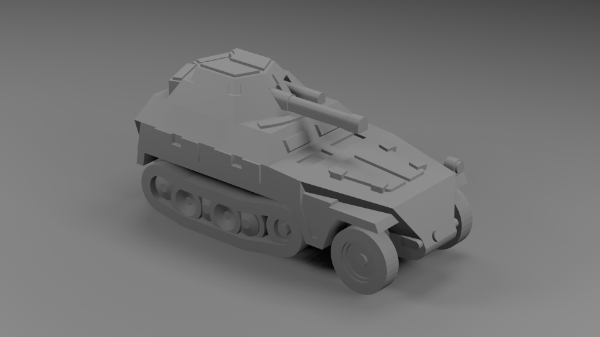 Picture of 1:200 Scale - SDKFZ 250 - B9