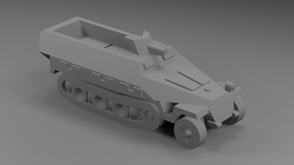 Picture of 1:160 Scale - SDKFZ 251 - D1