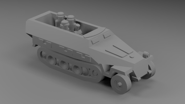 Picture of 1:160 Scale - SDKFZ 251 - D2