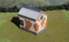 Picture of 1/87 Scale - Dilapidated Storage Shed - Plain Base