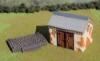 Picture of 1/87 Scale - Dilapidated Storage Shed - Stone Base