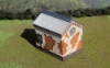 Picture of 1/87 Scale - Dilapidated Storage Shed - Stone Base