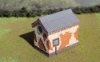 Picture of 1/87 Scale - Dilapidated Storage Shed - Stone Base