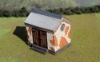Picture of 1/87 Scale - Dilapidated Storage Shed - Stone Base