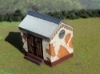 Picture of 1/35 Scale - Dilapidated Storage Shed - Brick Base