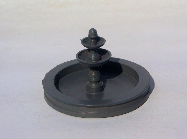 Picture of 1/56 (28mm) Scale - Round Fountain - Pillar Classic