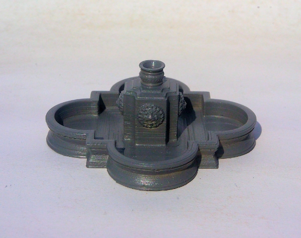 Picture of 1/56 (28mm) Scale - Clover Fountain - Pillar Lion