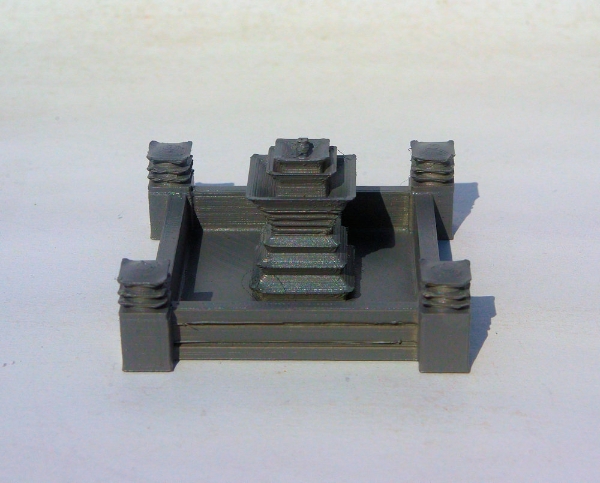 Picture of 1/56 (28mm) Scale - Square Fountain - Pillar Square
