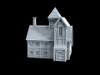 Picture of 1/56 Scale - Medieval Town House