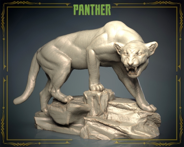 Picture of Animals Set 3 - 1/72 Scale - Panther (2 Pack)