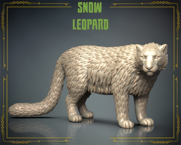 Picture of Animals Set 3 - Snow Leopard 