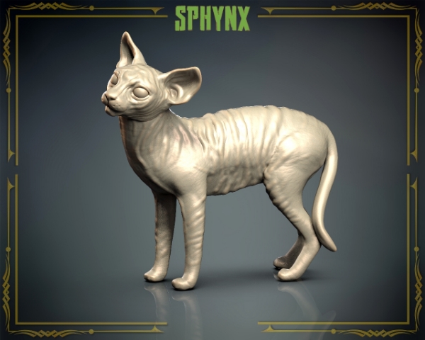 Picture of Animals Set 3 - Sphynx (2 Pack)