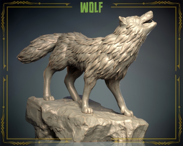 Picture of Animals Set 3 - Wolf 