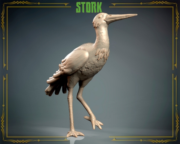 Picture of Animals Set 3 - Stork (2 Pack)