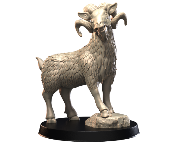 Picture of Animals Set 4 - 32mm Scale - Baran V1 (2 Pack)