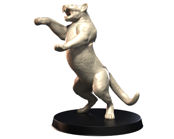 Picture of Animals Set 4 - 32mm Scale - Cougar V1
