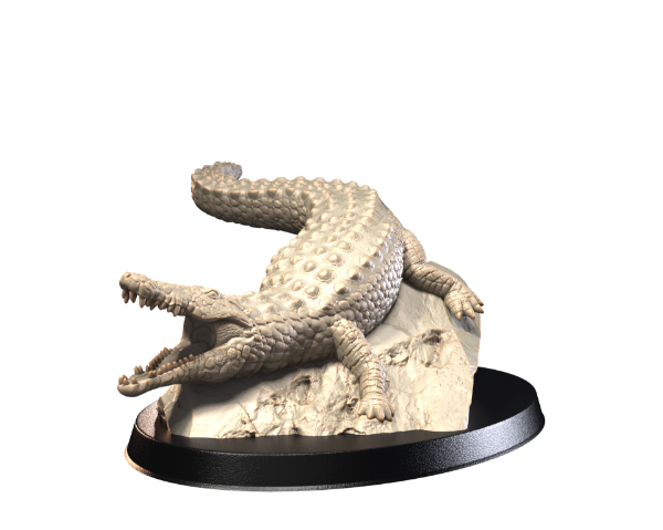Picture of Animals Set 4 - 32mm Scale - Crocodile V1