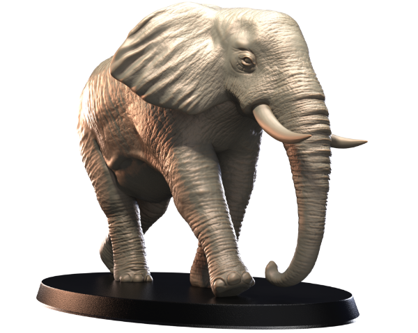 Picture of Animals Set 4 - 32mm Scale - Elephant V1