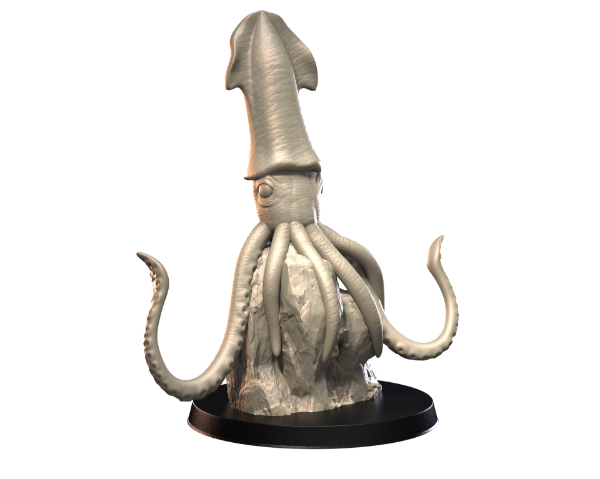 Picture of Animals Set 4 -32mm Scale - Giant Squid V1