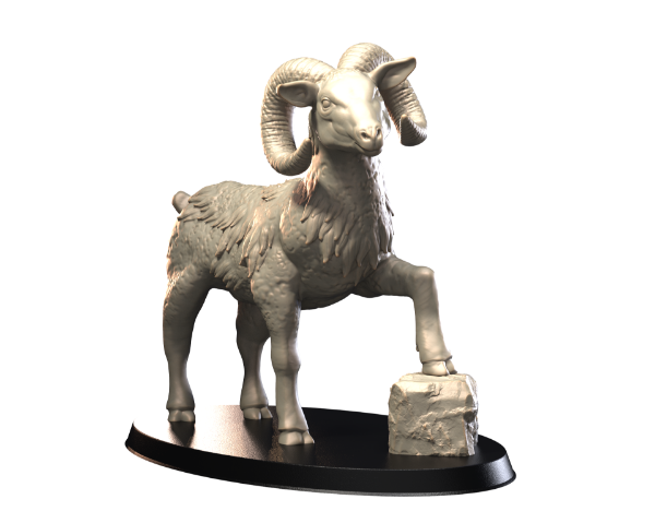 Picture of Animals Set 4 - 32mm Scale - Goat V1 (2 Pack)