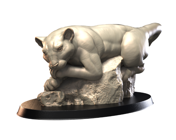 Picture of Animals Set 4 - 32mm Scale - Leopard V1