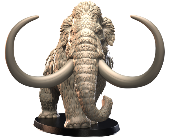 Picture of Animals Set 4 - 32mm Scale - Mammoth V1